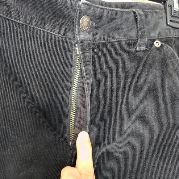 J. Jill Women's Black Stretch Corduroy Pants Sz 6 High Rise Straight Leg - Picture 5 of 12